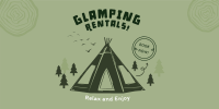 Weekend Glamping Rentals Twitter post Image Preview