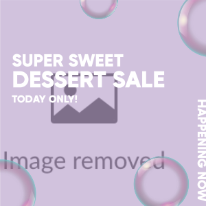 Sweet Sale Instagram post Image Preview