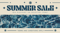 Retro Summer Sale Animation Design