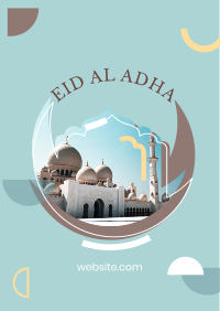 Eid Al Adha Shapes Poster Image Preview