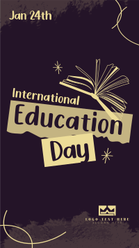 Education Day Awareness YouTube short Image Preview