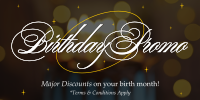 Birthday Promo Twitter Post Image Preview