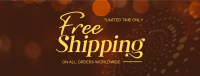 Shipping Discount Facebook cover Image Preview