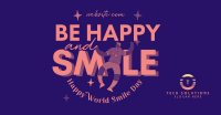 Be Happy And Smile Facebook Ad Design