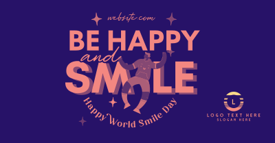 Be Happy And Smile Facebook ad Image Preview