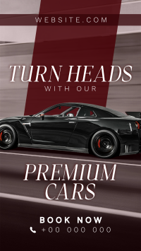 Premium Car Rental Instagram reel Image Preview