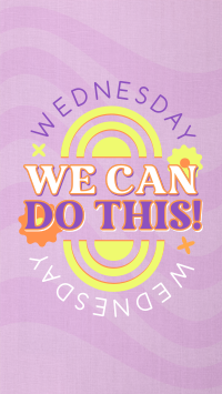 Hippie Wednesday Affirmation Instagram Story Design