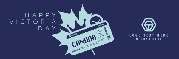 Fly to Canada Twitter Header Design Image Preview