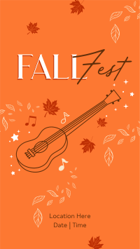 Fall Music Fest Instagram Reel Preview