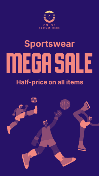 Super Sports Sale Instagram Story Design