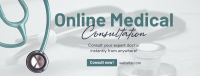 Expert Online Doctor Facebook cover Image Preview