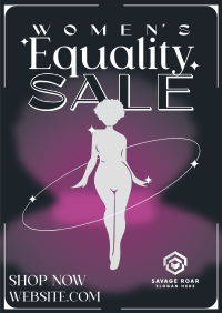 Women Equality Sale Poster Image Preview