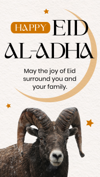 Happy Eid al-Adha TikTok video Image Preview