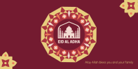 Eid Al Adha Frame Twitter post Image Preview