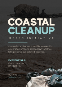 Coastal Cleanup Poster Image Preview