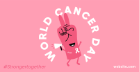 Cancer Peace Sign Facebook Ad Preview