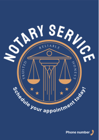 Notary Seal Flyer Image Preview