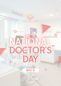 National Doctor's Day Poster Design