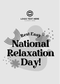 National Relaxation Day Greeting Flyer Image Preview