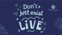 Live Positive Quote Facebook event cover Image Preview