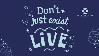 Live Positive Quote Facebook event cover Image Preview