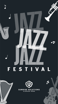 Jazz Festival Instagram Reel Image Preview