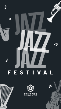 Jazz Festival Instagram Reel Image Preview