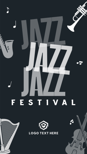 Jazz Festival Instagram Reel Image Preview