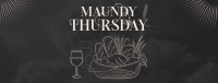 Maundy Thursday Supper Facebook cover Image Preview