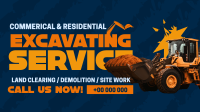 Professional Excavation Service  Animation Image Preview