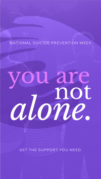 Suicide Prevention Support Group Instagram reel Image Preview