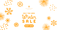 Decorative Winter Sale Facebook ad Image Preview