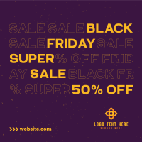 Black Friday Sale Instagram post Image Preview