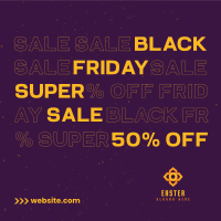 Black Friday Sale Instagram Post Image Preview