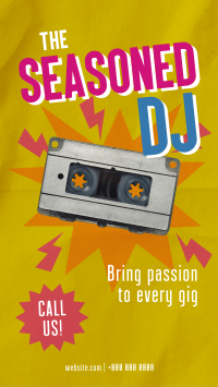 Seasoned DJ Cassette TikTok Video Image Preview