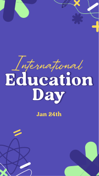 Celebrate Education Day Instagram reel Image Preview