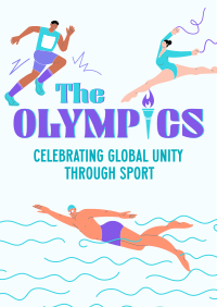 Summer Olympics Flyer Image Preview