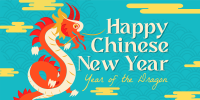 Chinese New Year Dragon  Twitter post Image Preview