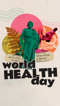 World Health Day Collage YouTube short Image Preview