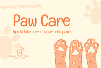 Paw Care Guide Pinterest board cover Image Preview