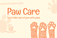 Paw Care Guide Pinterest Cover Image Preview