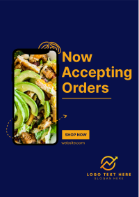 Food Delivery App  Flyer Design