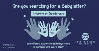 Childcare Hands Facebook Ad Design