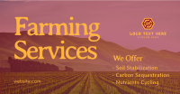 Organic Farming Facebook Ad Design