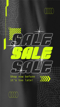 Wireframe Urban Sale Video Image Preview