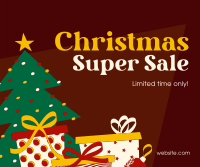Christmas Super Sale Facebook post Image Preview