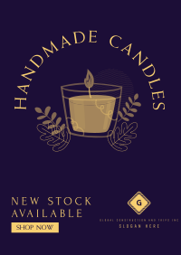 Available Home Candle  Poster Image Preview