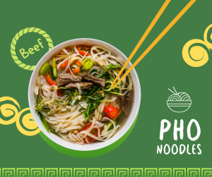 Pho Food Bowl Facebook Post Image Preview