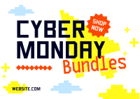 Cyber Bundle Deals Postcard Image Preview