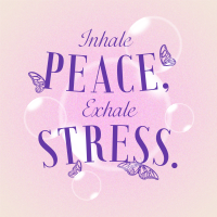 Relaxation Breathing  Quote Instagram post Image Preview